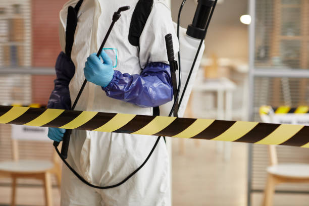 Professional Biohazard technician working in Trenton, IL